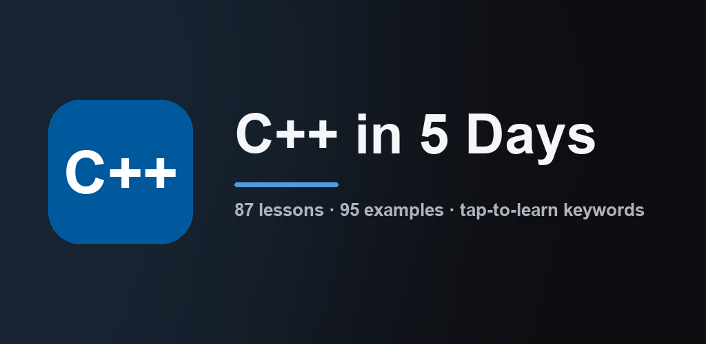 C++ in 5 Days
