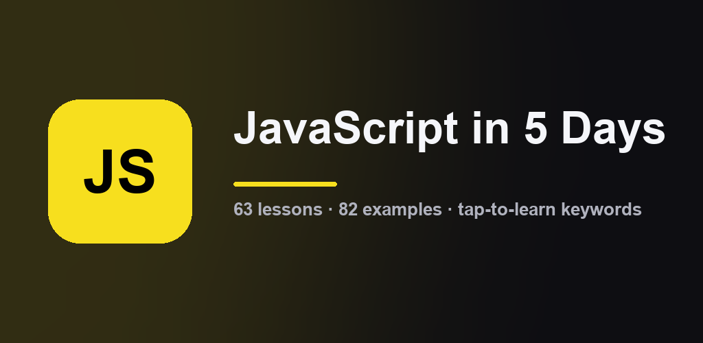 JavaScript in 5 Days